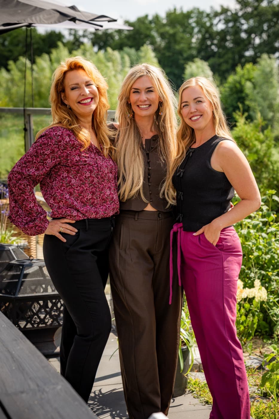 Dora, Melanie en Kelly van Mental Health Temple